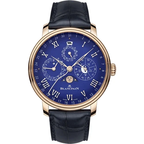 Blancpain Villeret Calendrier Chinois Traditionnel 0888 3632B 55B 45.2 mm kol saati