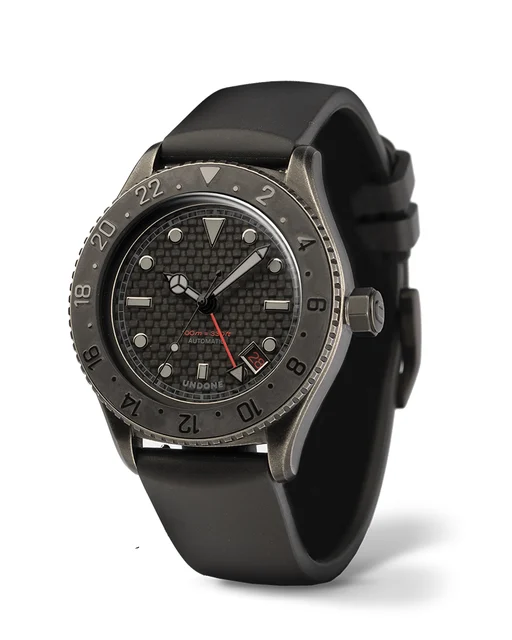 UNDONE Watches Basecamp Stealth Automatic BCP-CLB-STH kol saati
