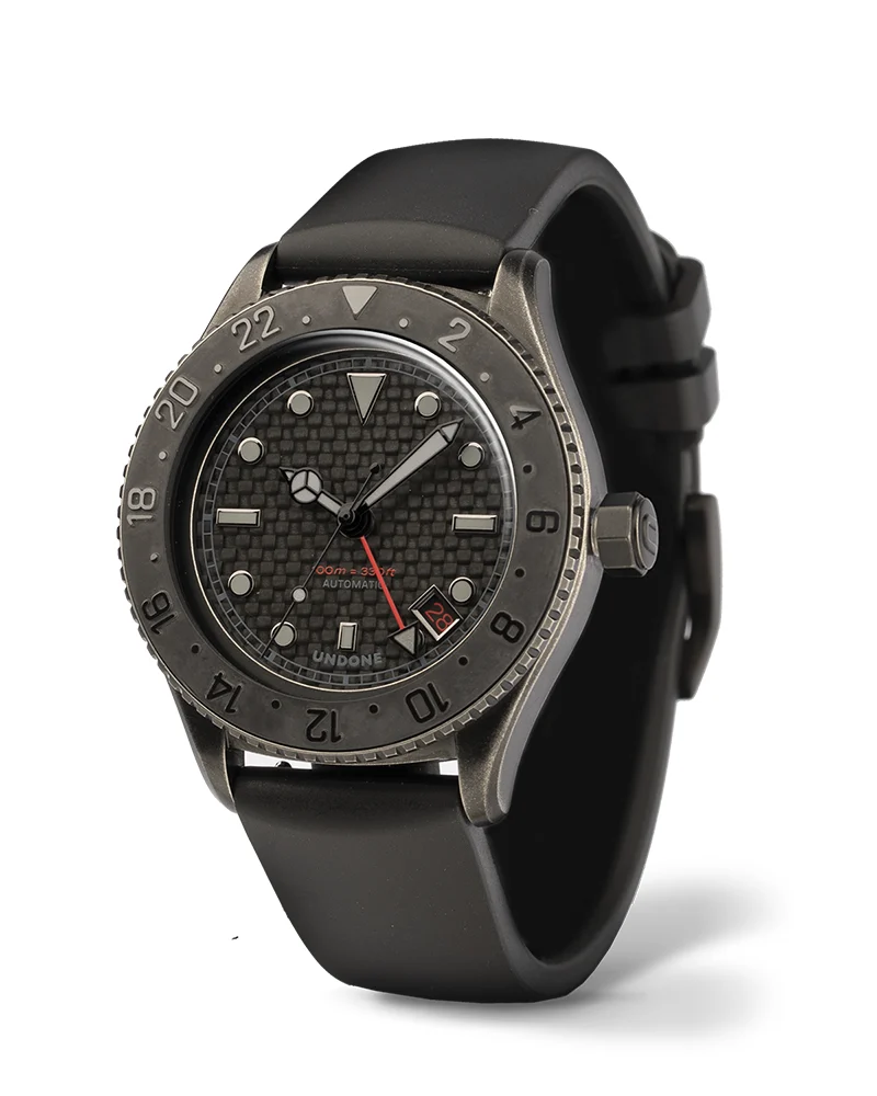 UNDONE Watches Basecamp Stealth Automatic BCP-CLB-STH kol saati