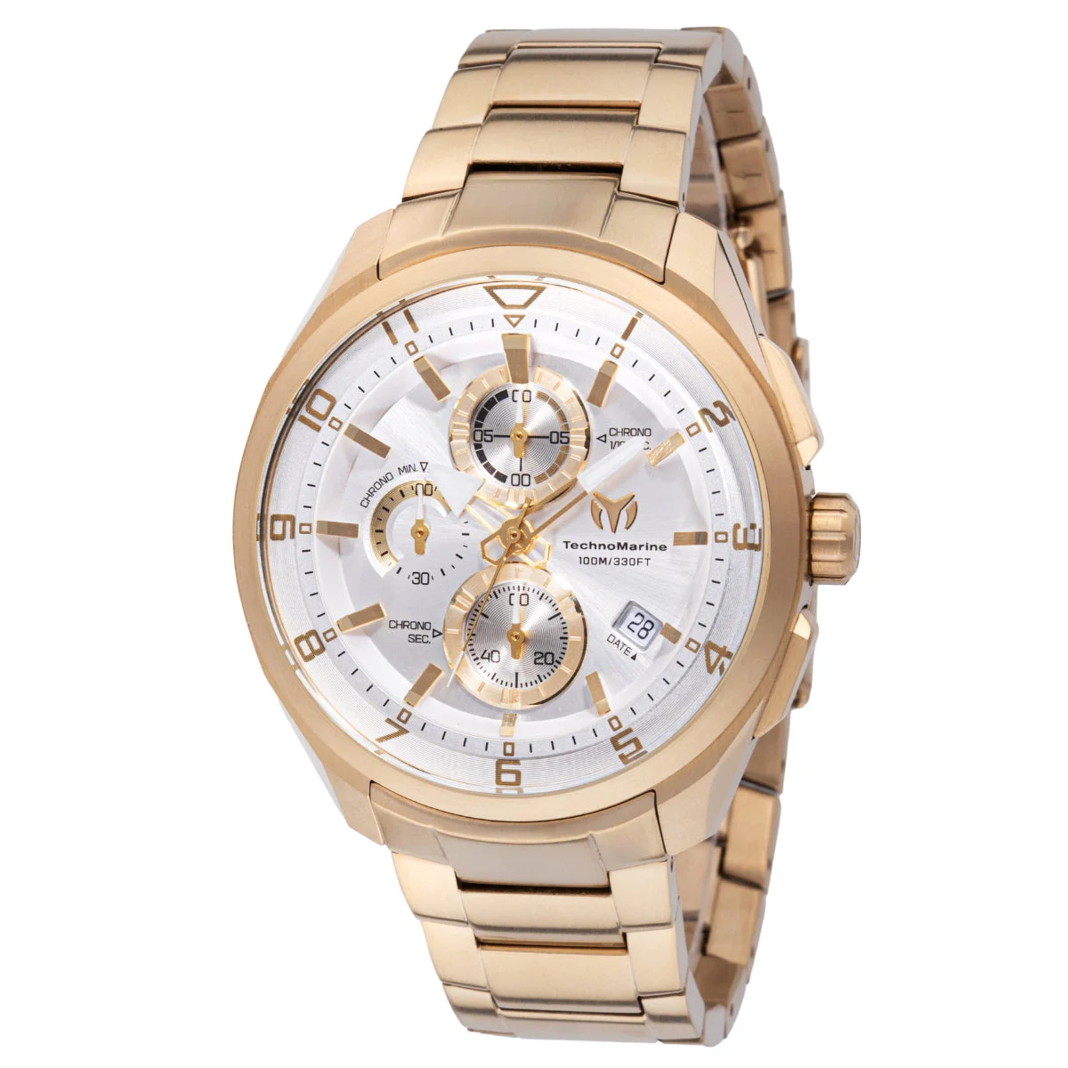 Technomarine Ocean Quantum Watch - 44mm. Gold (TM-318118) 44 mm kol saati