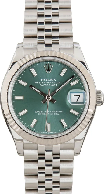Rolex Datejust 278274 Azzurro Blue Floral Diamond Dial kol saati