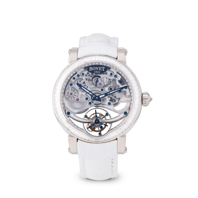 Bovet BOVET, REF. R041002-SB1SD5, DIMIER RECITAL 0, SKELETON TOURBILLON, 18K WHITE GOLD AN