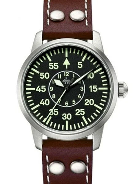 Laco Tokio Type B Dial Automatic Pilot Watch, Sapphire Crystal #861799 kol saati