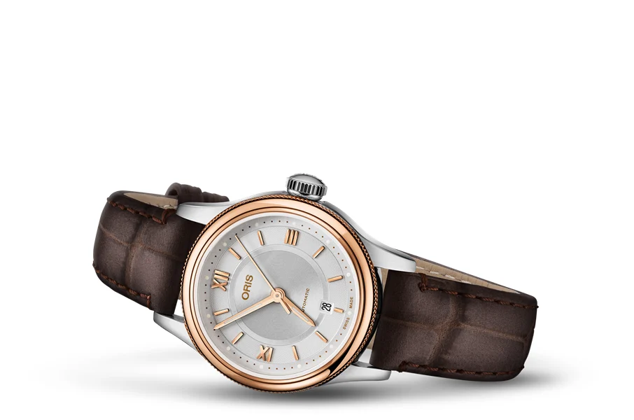 Oris Classic Date 01 561 7718 4371-07 5 14 32 28.5 mm kol saati
