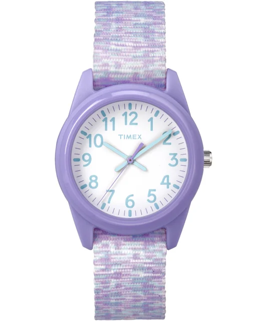 Timex TIME MACHINES® 32mm Fabric Strap Watch TW7C122009J kol saati