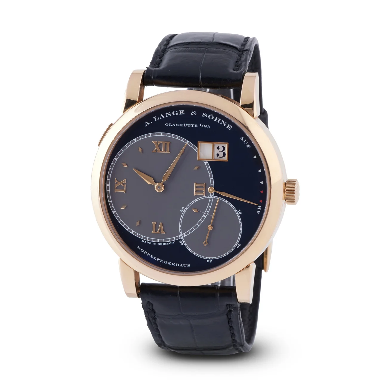 A. Lange & Sohne LANGE & SOHNE REF 115.031, GRAND LANGE 1, 18K PINK GOLD kol saati