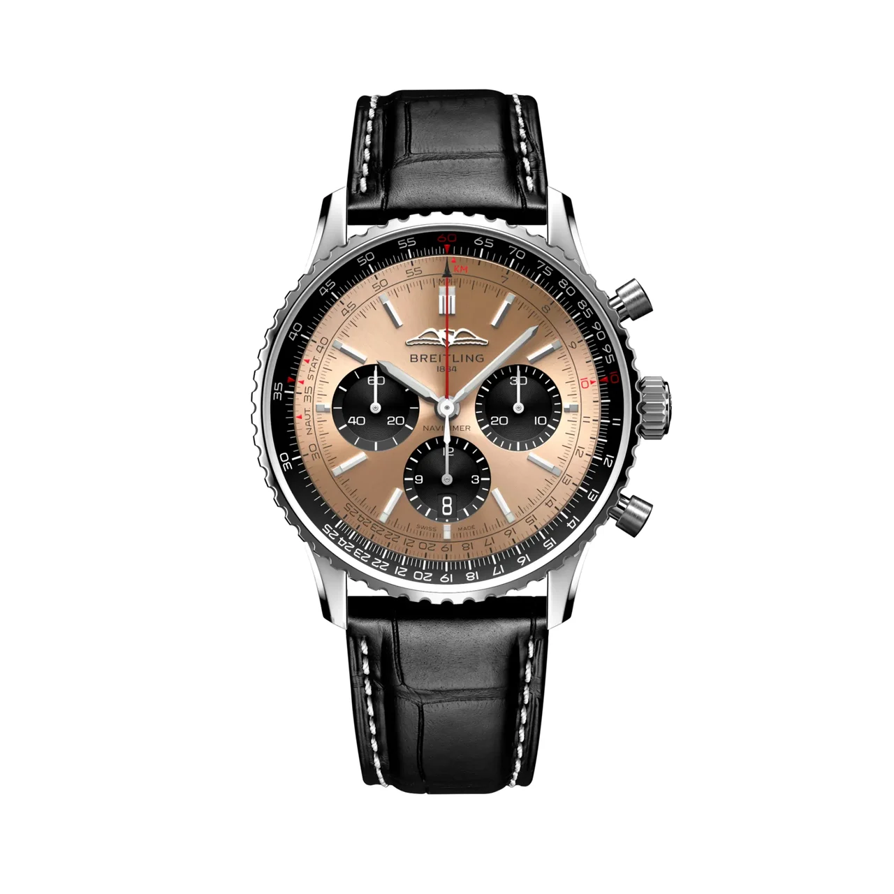Breitling Navitimer B01 Chronograph 43 AB0138241K1P1 43 mm kol saati