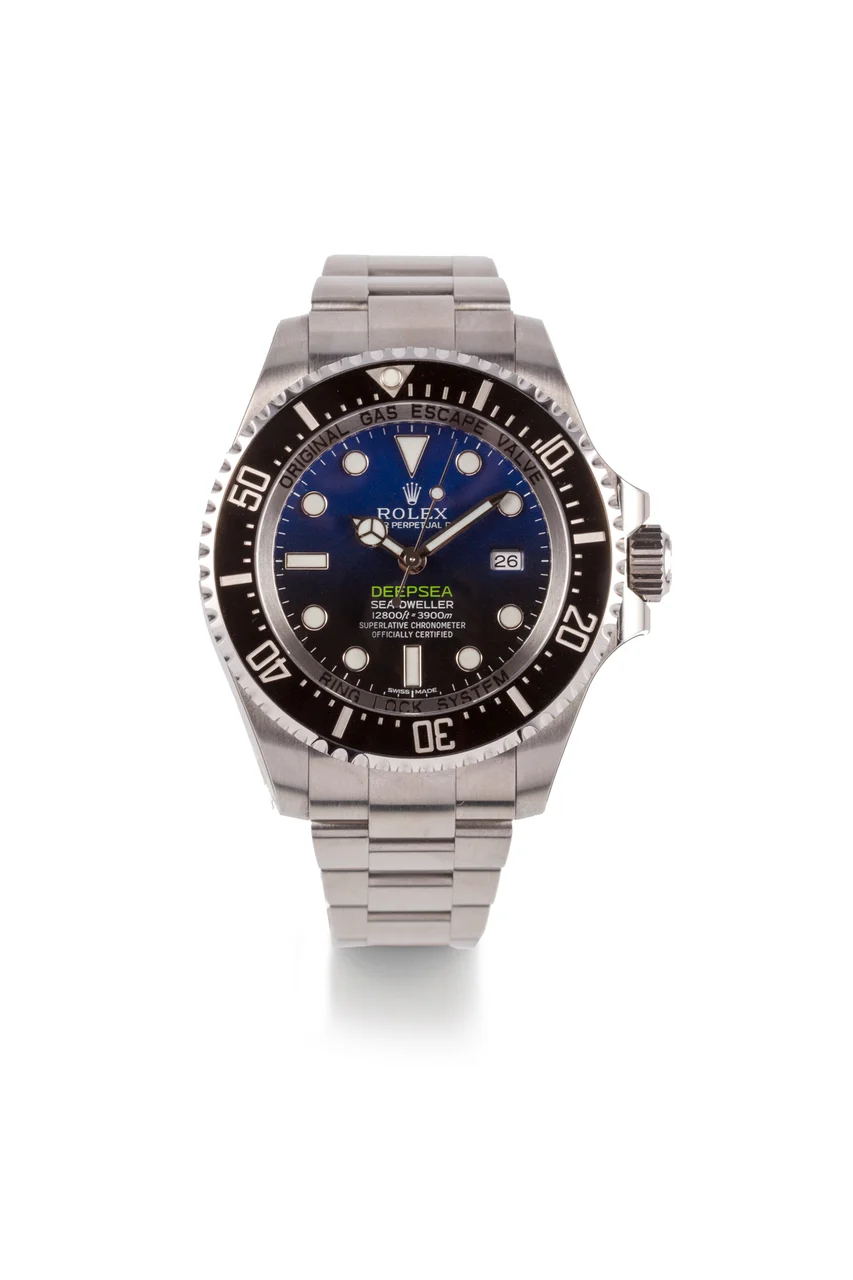 Rolex United Arab Emirates Deepsea Steel 116660.Made circa2014 kol saati