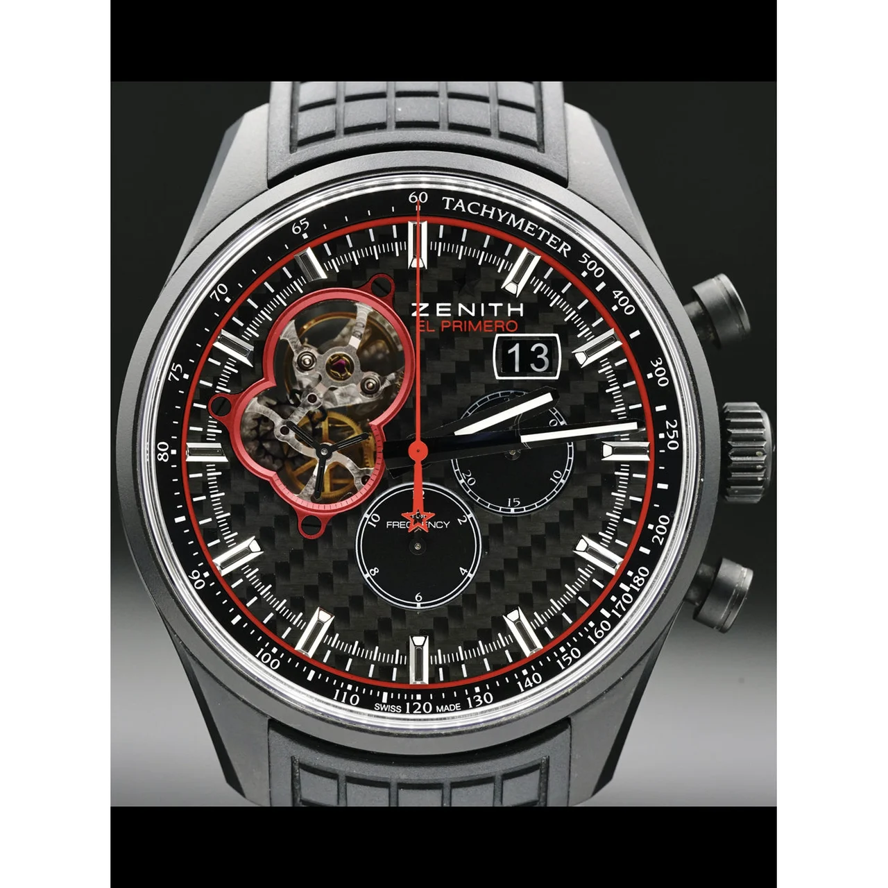 Zenith Chronomaster Bullit Watch 24.2160.4063/28 210000026357 45 mm kol saati