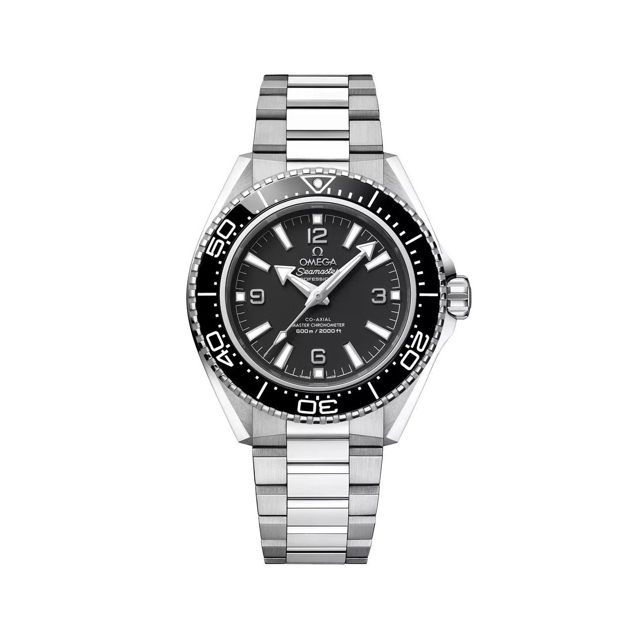 OMEGA Seamaster Planet Ocean 600M 42mm - Black on Bracelet O21730422101001 42 mm kol saati