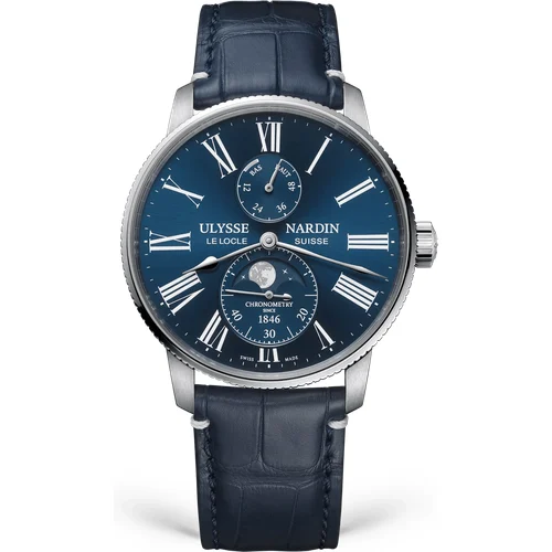 Ulysse Nardin Marine Torpilleur Moonphase 1193-310LE-3A-175/1A kol saati