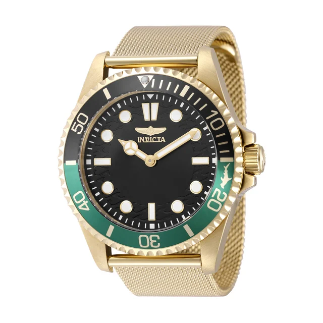 Invicta Pro Diver Watch - 43mm. Gold (49692) kol saati