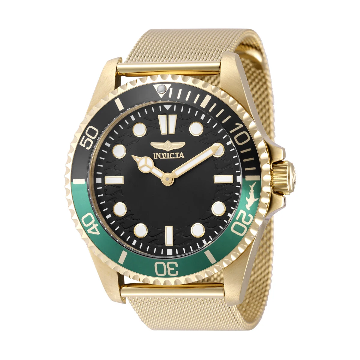 Invicta Pro Diver Watch - 43mm. Gold (49692) 43 mm kol saati