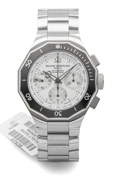 Baume Et Mercier BAUME ET MERCIER, REF. 65599, RIVIERA CHRONOGRAPH, STEEL kol saati