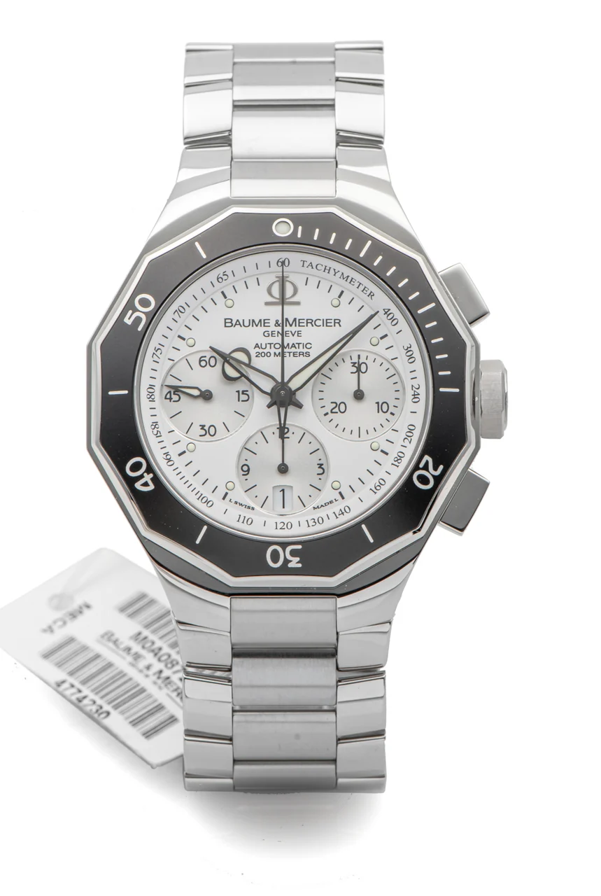 Baume Et Mercier BAUME ET MERCIER, REF. 65599, RIVIERA CHRONOGRAPH, STEEL kol saati