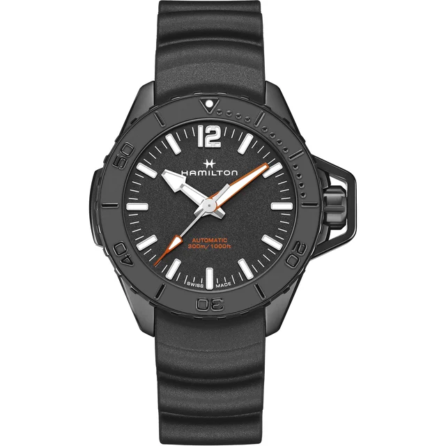 Hamilton Khaki Navy Frogman Auto H77855330 kol saati