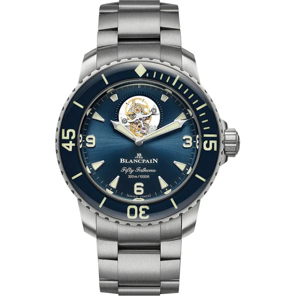 Blancpain Fifty Fathoms Tourbillon 8 Jours 5025 12B40 98S kol saati