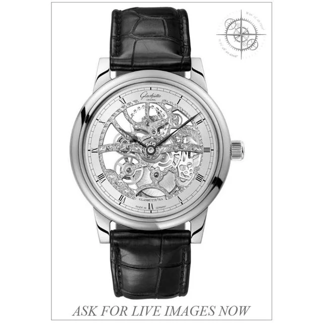 Glashutte Original Glashütte Original 1-49-18-01-05-30 Senator Skeleton Red Gold Silver PO