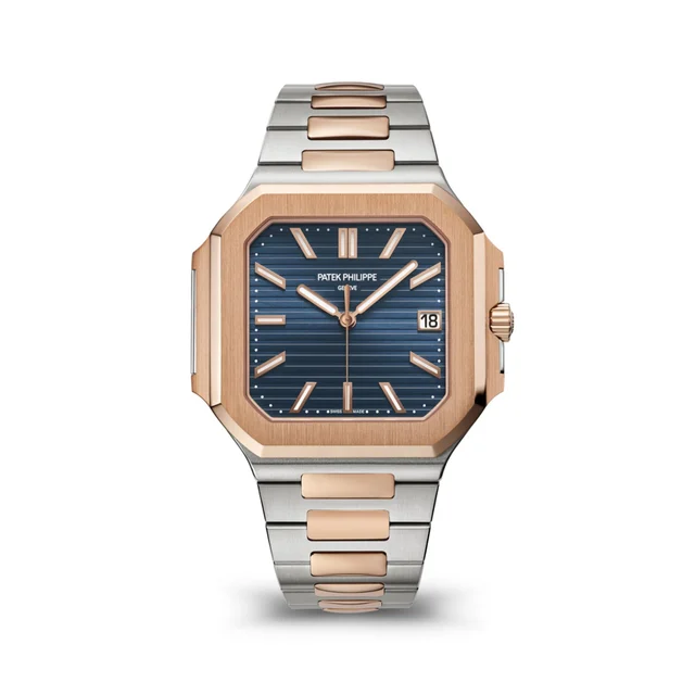 Patek Philippe Cubitus Blue Dial Rose Gold and Patek Philippe 5821-1AR-001 Cubitus Blue Di