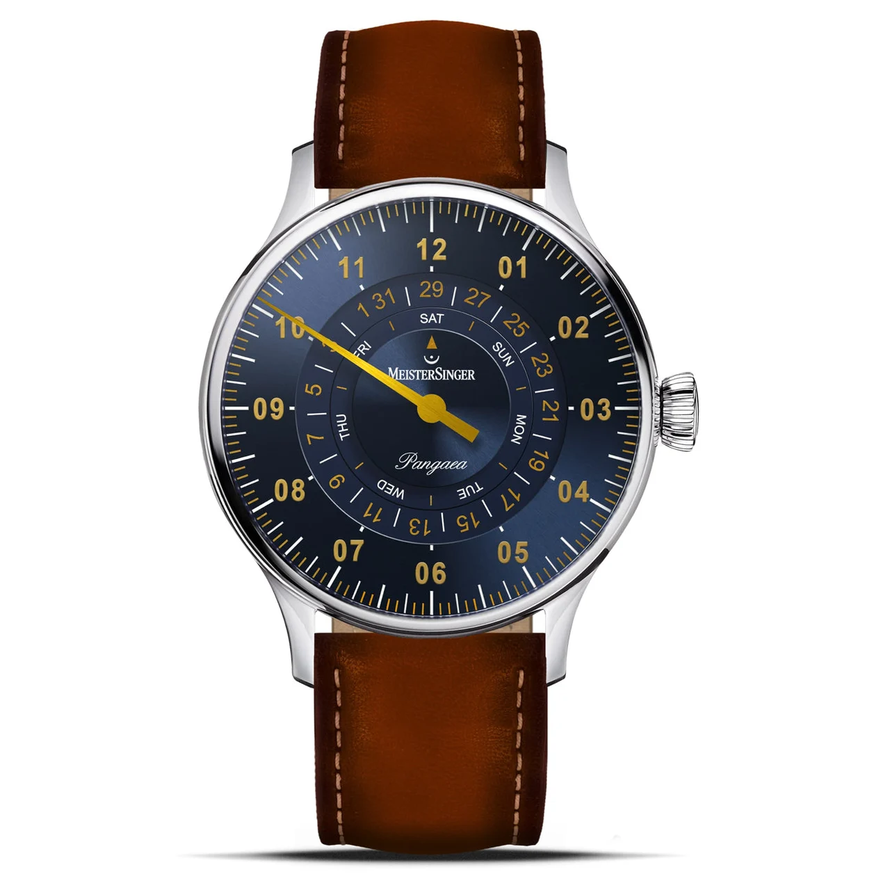 Meistersinger Pangaea Day Date PDD917G kol saati