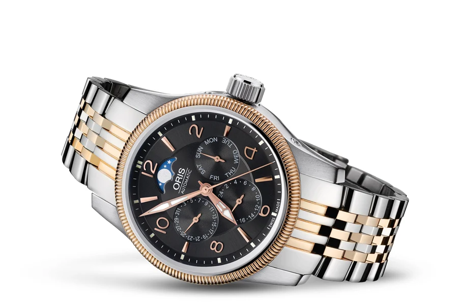 Oris Big Crown Complication 01 582 7627 4364-07 8 20 78 40 mm kol saati