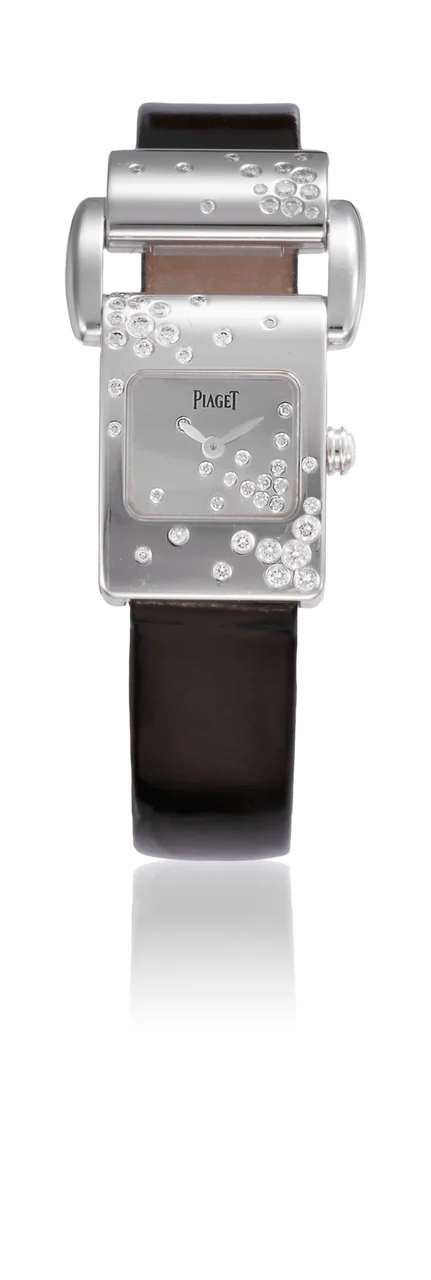 Piaget PIAGET REF. GOA32046, MISS PROTOCOLE, 18K WHITE GOLD (NEW OLD STOCK) kol saati
