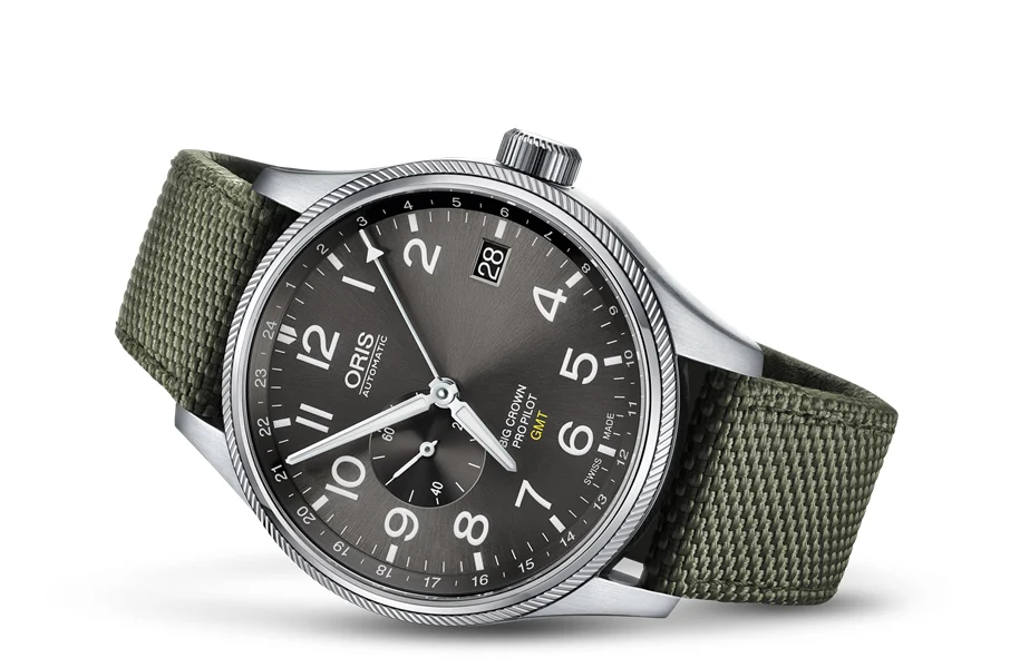 Oris Big Crown ProPilot GMT, Small Second 01 748 7710 4063-07 5 22 14FC 45 mm kol saati