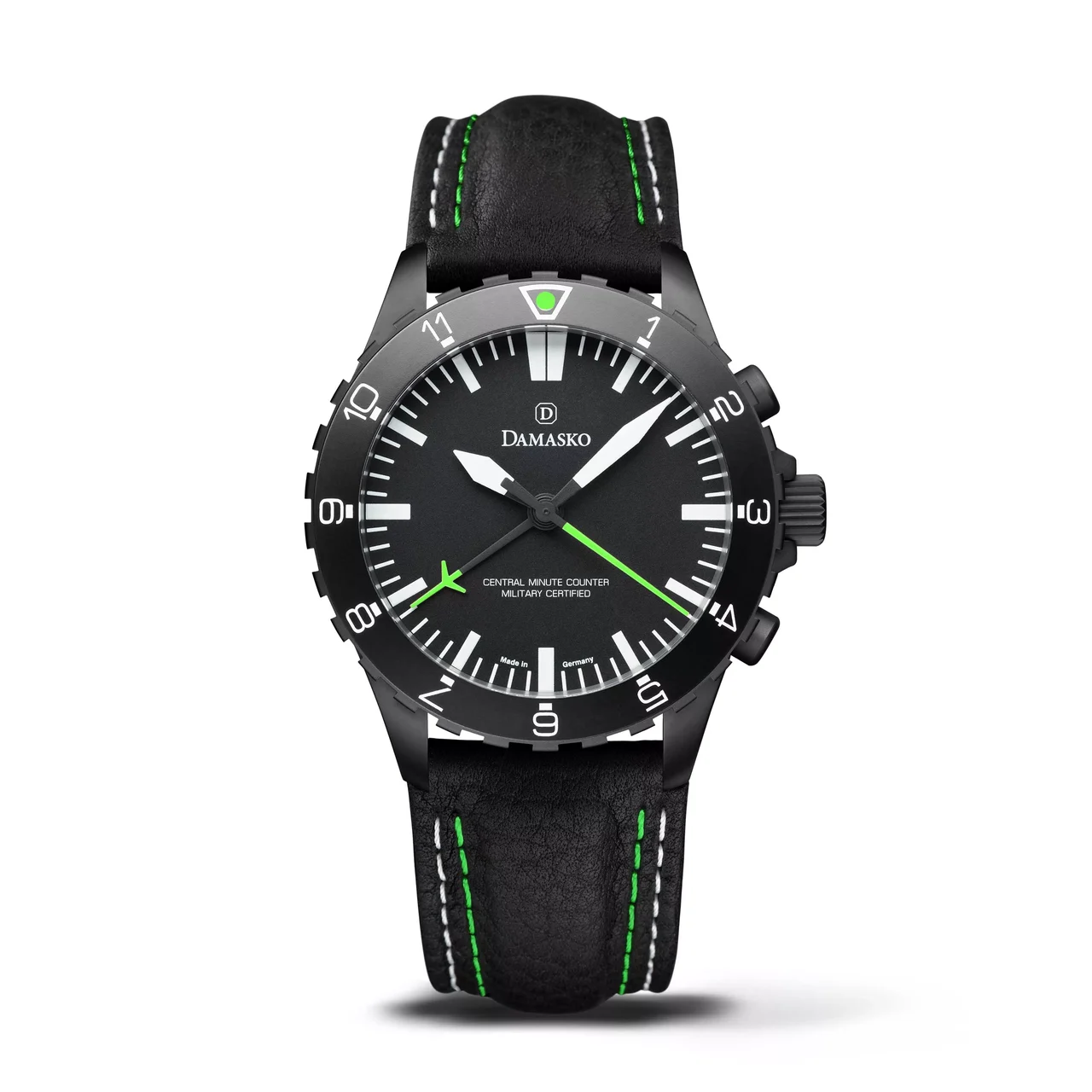 Damasko DC80-2-BLACK-GREEN DAMASKO-DC80-2-BLACK-GREEN 44 mm kol saati