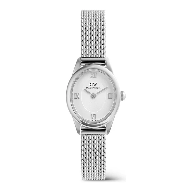 DANIEL WELLINGTON Ophelia Mini Mesh White S DW00600938 kol saati