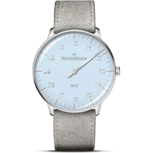 Meistersinger Neo Special Light Blue S-NES924S kol saati