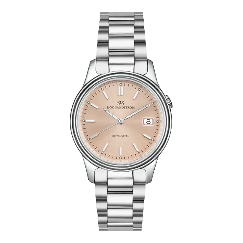 Sjöö Sandström Royal Steel Classic SS-2232-1-Rose 32 mm kol saati