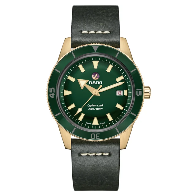 Rado Captain Cook Automatic Bronze R32504315 kol saati