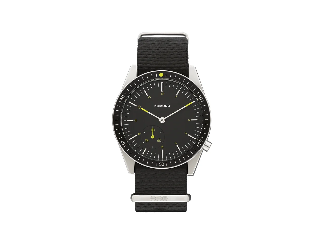 Komono Ray Legacy Nato Black KOM-W4405 kol saati