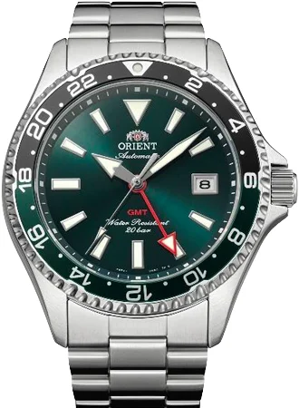 Orient Diver Design GMT Green Ref. RA-BC0002E RA-BC0002E/OS kol saati