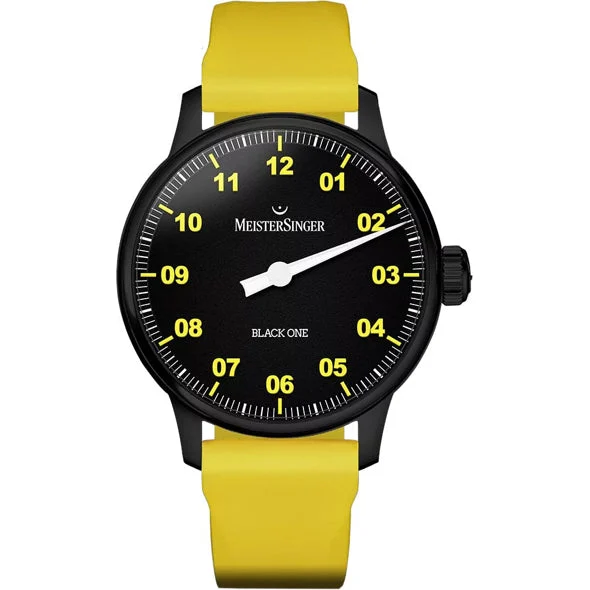 Meistersinger ED-PR-BLACK ONE Edition Black One 41.5 mm kol saati