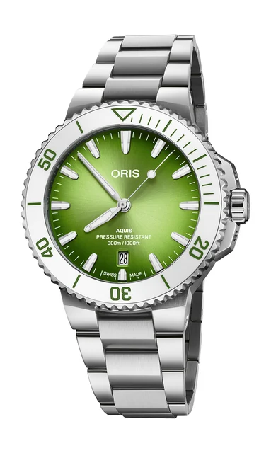 Oris Aquis Date Taste of Summer 01 733 7787 4137-07 8 22 04PEB kol saati