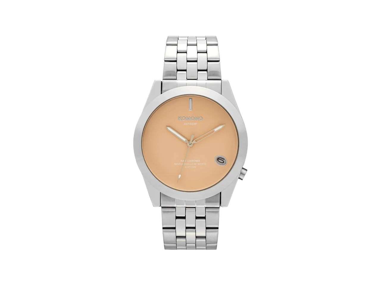 Komono Ray Chroma Estate Silver Marshmallow KOM-W4427 kol saati
