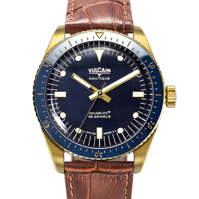 Vulcain Skindiver Nautique 42925 kol saati