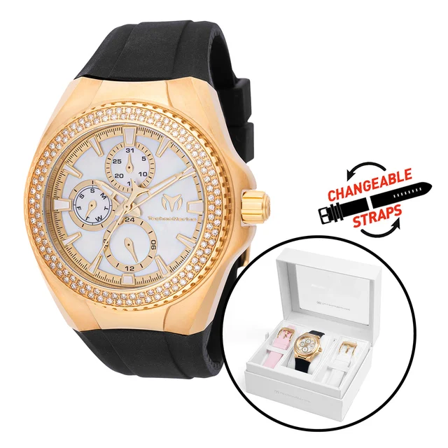Technomarine Cruise California 0.5 Carat Diamond Watch w/ Mother of Pearl Dial - 40.57mm,