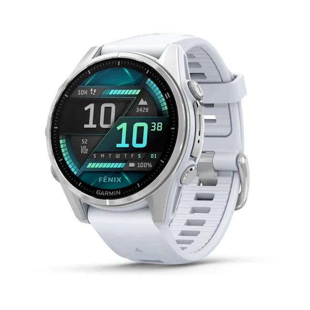 Garmin Fenix 8 43mm AMOLED Silver 010-02903-00 kol saati