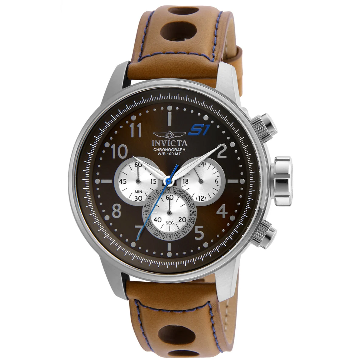 Invicta Rally Champion Watch - 48mm. Light Brown (23598) 48 mm kol saati