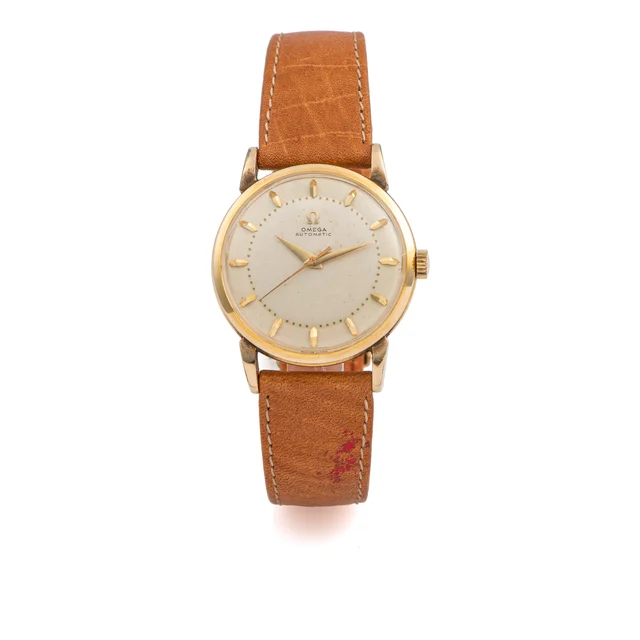 OMEGA OMEGA REF. 2445, YELLOW GOLD kol saati