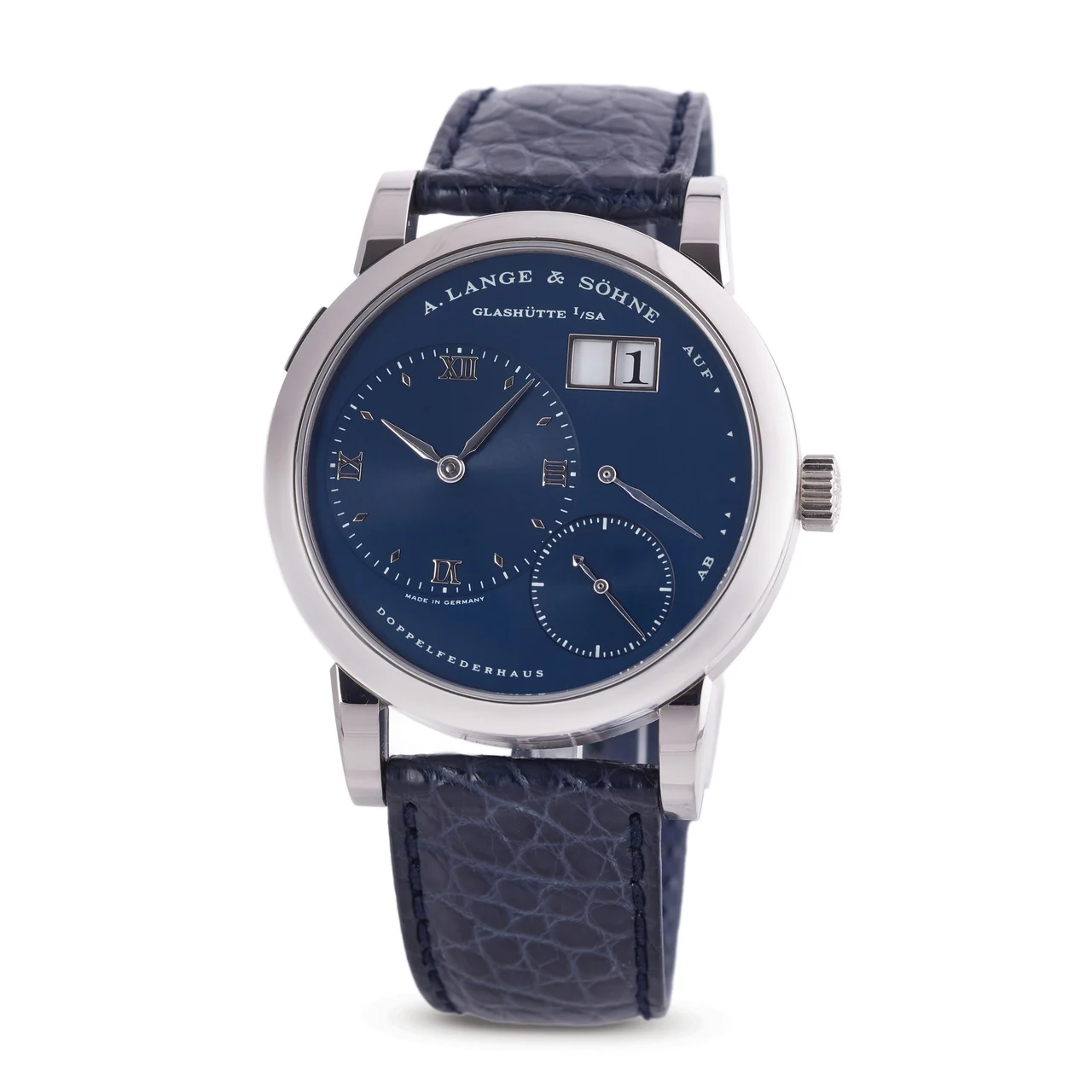 A. Lange & Sohne LANGE & SOHNE, REF. 101.027, LANGE 1, WHITE GOLD 39 mm kol saati