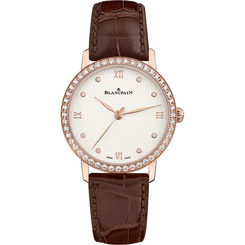 Blancpain Villeret Ultraplate 6104 2987 55A 29.2 mm kol saati