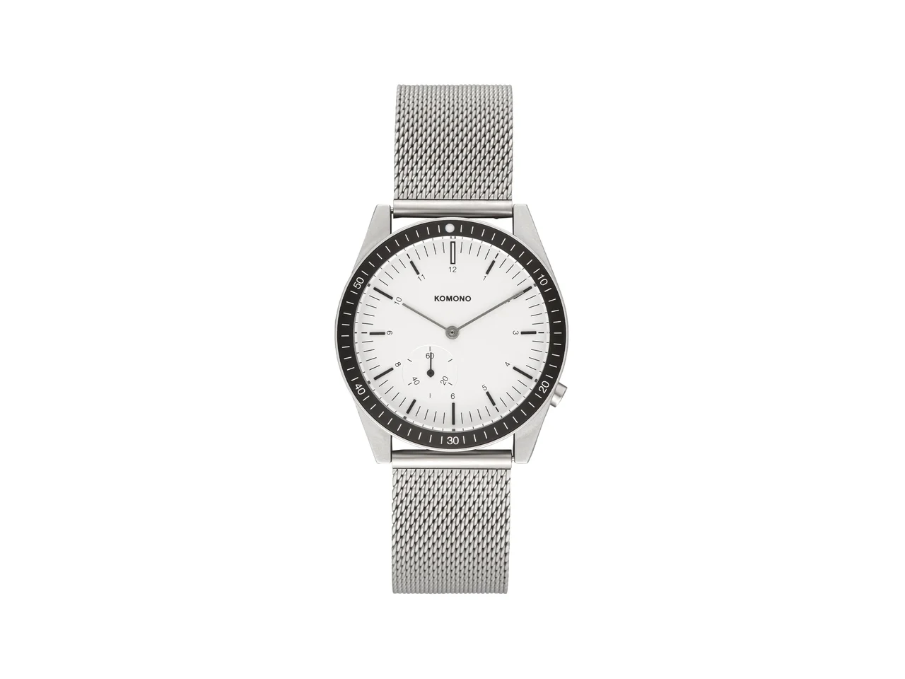 Komono Ray Legacy Mesh Silver KOM-W4408 kol saati