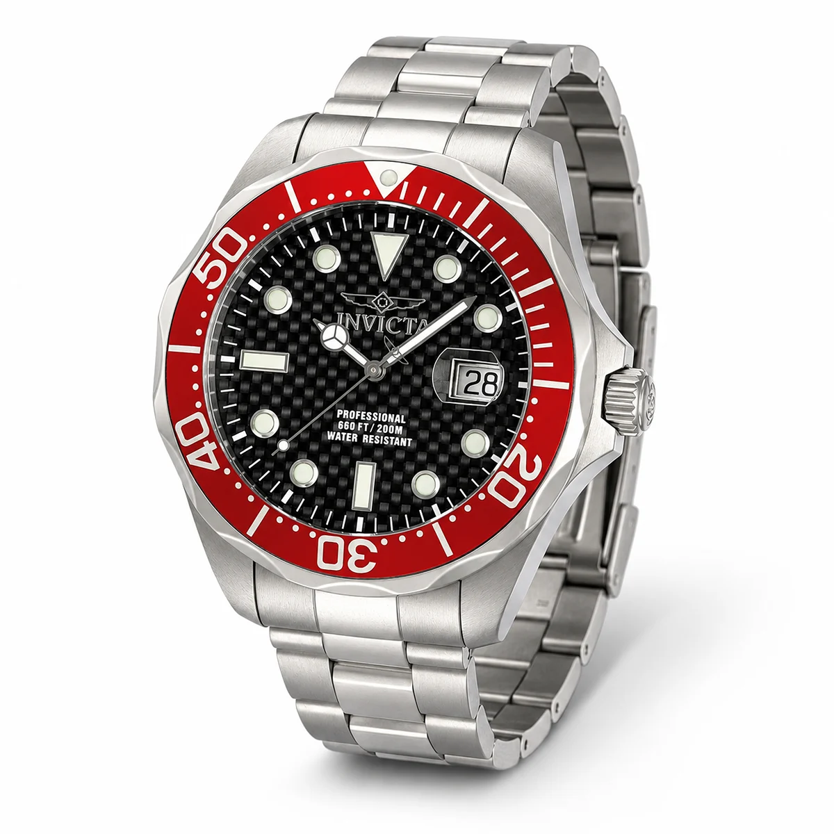 Invicta Grand Diver Watch - 47mm. Steel (ZG-12565) 47 mm kol saati