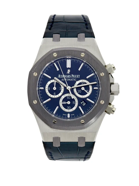 Audemars Piguet Ref. 26325PL.OO.D310CR.01, Royal Oak Leo Messi, Platinum kol saati