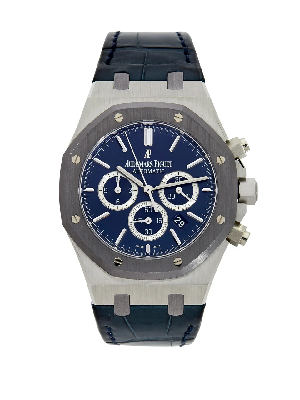 Audemars Piguet Ref. 26325PL.OO.D310CR.01, Royal Oak Leo Messi, Platinum kol saati
