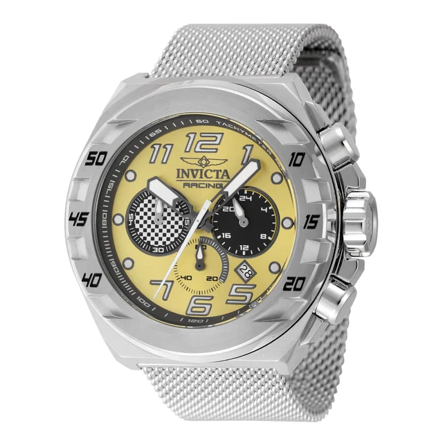 Invicta Open Box Racing Watch - 48mm, Steel (AIC-47199) kol saati