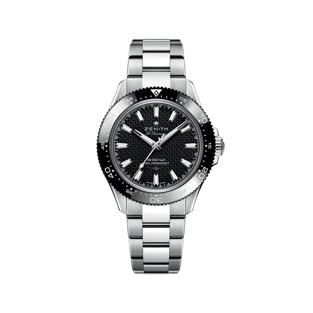 Zenith Chronomaster Solo Sport No Date 40mm - Black on Bracelet 03.5000.3620/21.M5000 kol